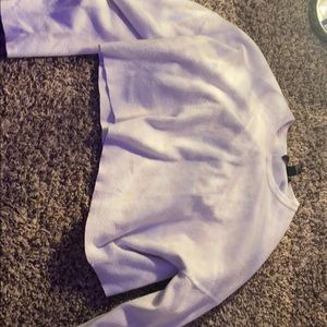 hire long sleeve crop tee